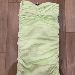 kylie khy twist tube mini dress